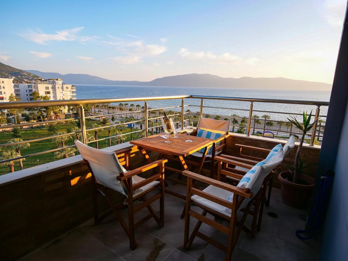 Sea Side Apartment Vlorë Buitenkant foto